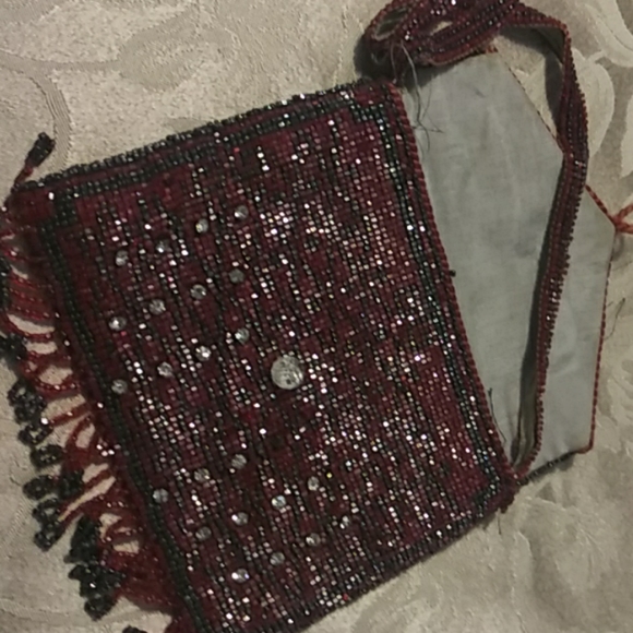 Antique beaded pursel - Picture 3 of 5